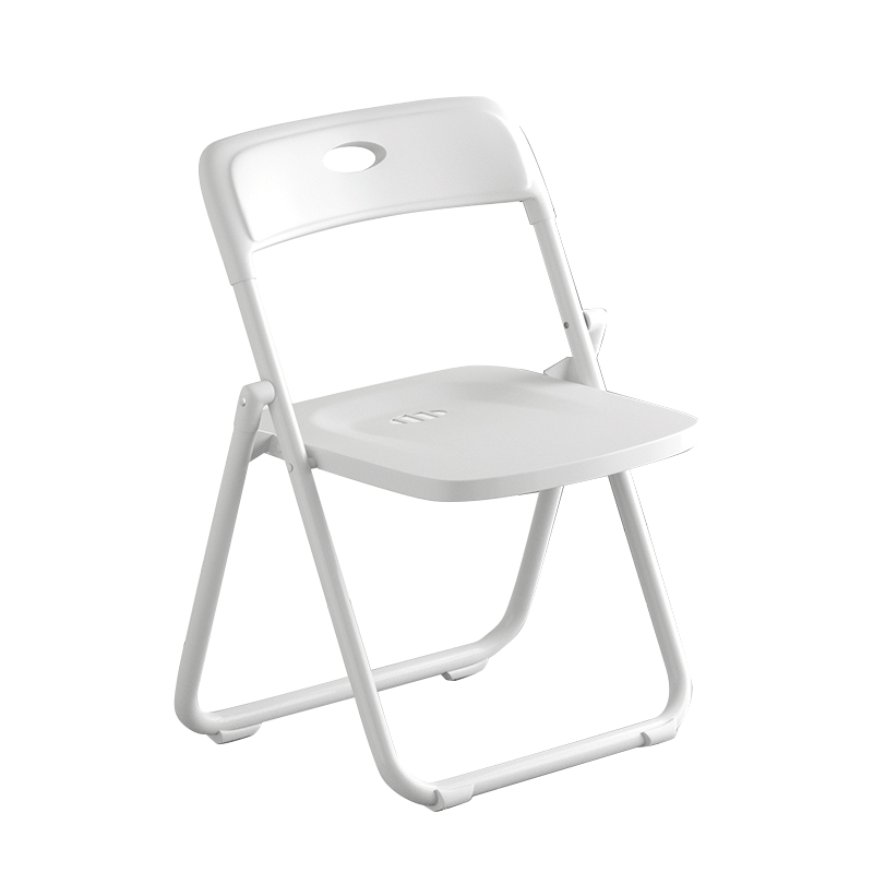 Home folding chair back chair Portable thick plastic stool computer office chair training conference chair Home folding chair back chair Portable thick plastic stool computer office chair training conference chair