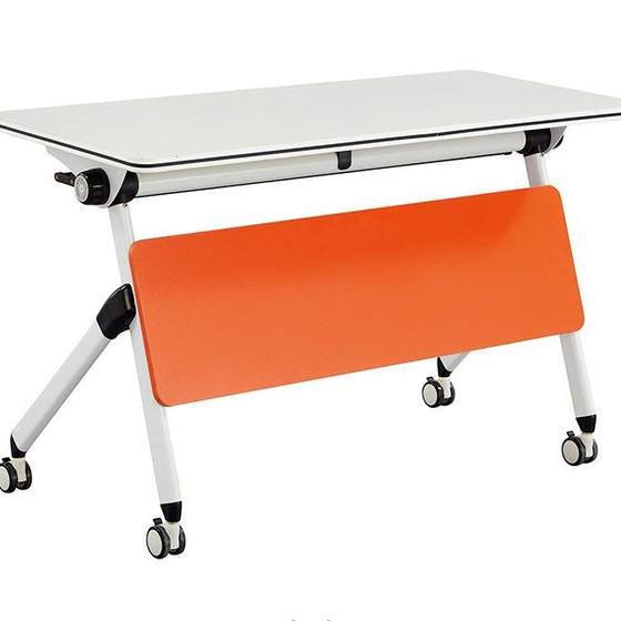 Shanghai office furniture office desk training desk student desk folding conference table movable combination table with wheels
Shanghai office furniture office desk training desk student desk folding conference table movable combination table with wheels