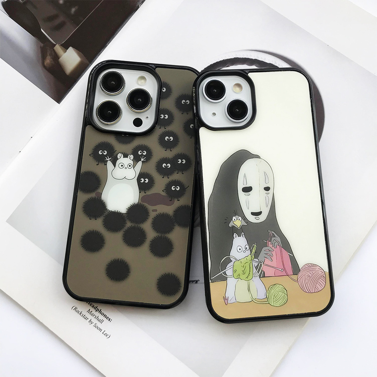 Moomin Cartoon New With Socket Grip Stand 15, 14, 13, 12 iPhone Case