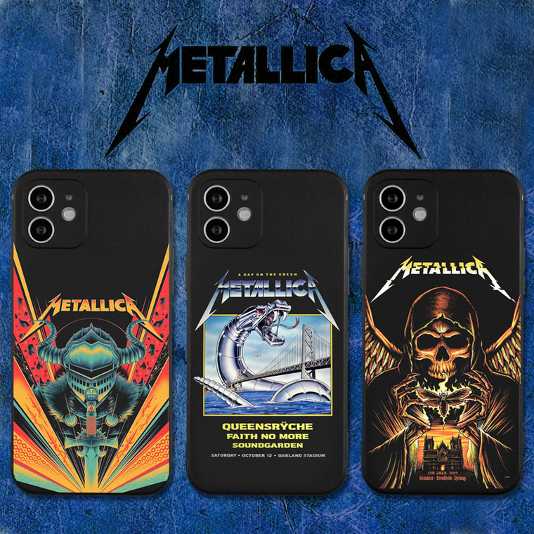 METALLICA Rock Metal Band New 15, 14, 13, 12, 11 iPhone Case