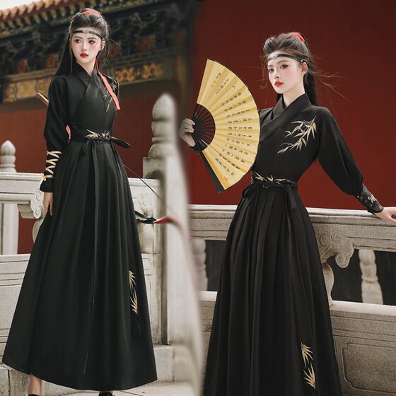 Original Hanfu bamboo leaf embroidery hand-in-hand martial arts couple CP costume ancient style fat mm women's large size red suit
Original Hanfu bamboo leaf embroidery hand-in-hand martial arts couple CP costume ancient style fat mm women's large size red suit