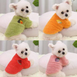 Autumn and winter new pet clothes small and medium-sized dog clothing Pomeranian warm fleece two-legged clothes Autumn and winter new pet clothes small and medium-sized dog clothing Pomeranian warm fleece two-legged clothes