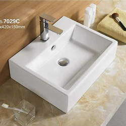 Internet Celebrity European Style 8inch Three-Hole Washbasin Ceramic Integrated Countertop Art Basin Internet Celebrity European Style 8inch Three-Hole Washbasin Ceramic Integrated Countertop Art Basin