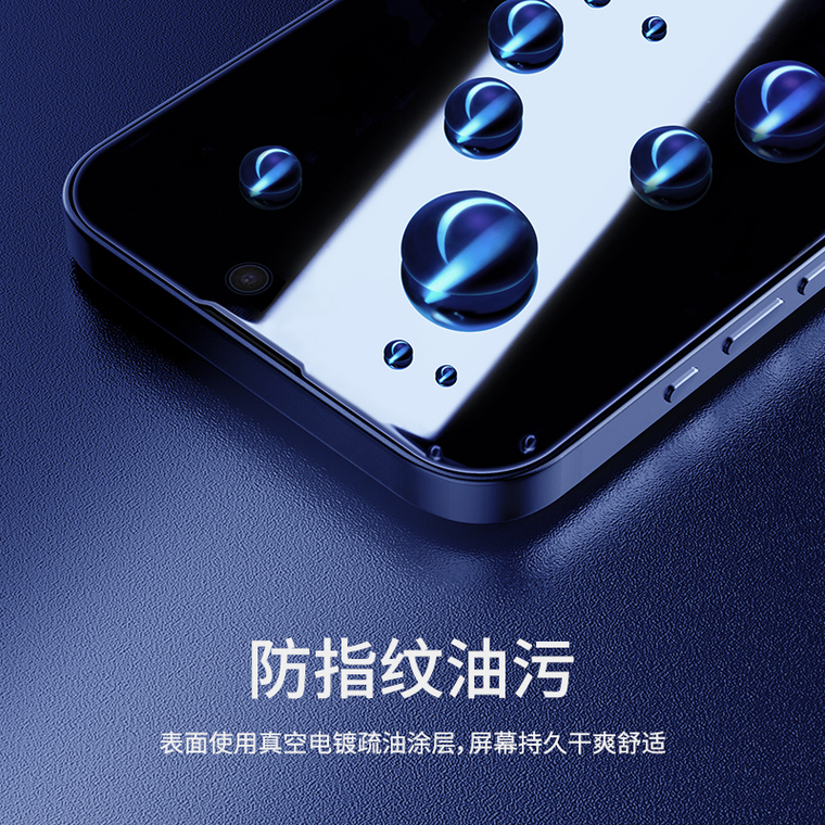 Nillkin Guardian Privacy TemperedFull Screen 1HD Pm Anti Fingerprint Accessories Film Anti Spy Privacy 15, 15 Plus, 15 Pro