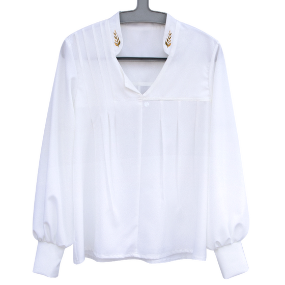 Xiuqin Master Qi Yu Cos Clothing Love and Deep Space White Shirt Embroidered Collar Artist Clothing
Xiuqin Master Qi Yu Cos Clothing Love and Deep Space White Shirt Embroidered Collar Artist Clothing