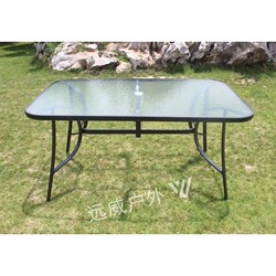 150cm simple table and chair outdoor leisure table and chair courtyard garden waterproof sunscreen iron metal disassembly table and chair 150cm simple table and chair outdoor leisure table and chair courtyard garden waterproof sunscreen iron metal disassembly table and chair