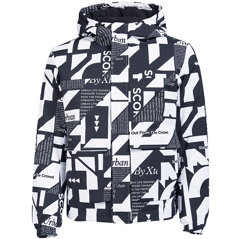 Xtep sports down jacket for men Wang Hedi same as 2022 new winter hooded duck down short thermal windbreaker
Xtep sports down jacket for men Wang Hedi same as 2022 new winter hooded duck down short thermal windbreaker