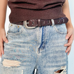 No-Punch Belt for Women, Suitable for Jeans, High-End Versatile American High Street Retro Belt Accessory, Skirt Waist Belt No-Punch Belt for Women, Suitable for Jeans, High-End Versatile American High Street Retro Belt Accessory, Skirt Waist Belt