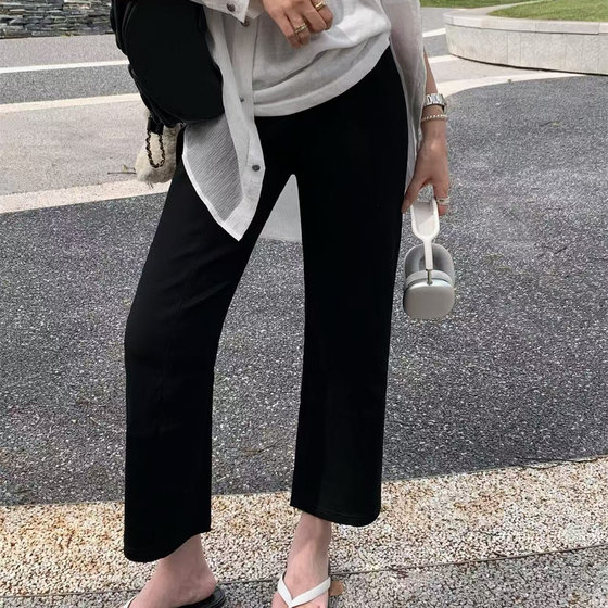 SHINE cool fabric 's instantly turning into chopstick legs' high elasticity slimming straight nine-point cigarette pipe pencil pants
SHINE cool fabric 's instantly turning into chopstick legs' high elasticity slimming straight nine-point cigarette pipe pencil pants
