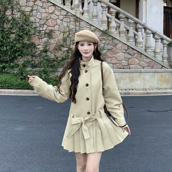 3MER Oh, the third sister high-end trench coat for women 2025 autumn new Korean design mid-length coat
3MER Oh, the third sister high-end trench coat for women 2025 autumn new Korean design mid-length coat