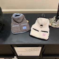 New Autumn and Winter Hooded Vest with Leash, Cotton Coat for Bichon, Pomeranian, Teddy, Small Dogs, Cats, Pet Clothing New Autumn and Winter Hooded Vest with Leash, Cotton Coat for Bichon, Pomeranian, Teddy, Small Dogs, Cats, Pet Clothing