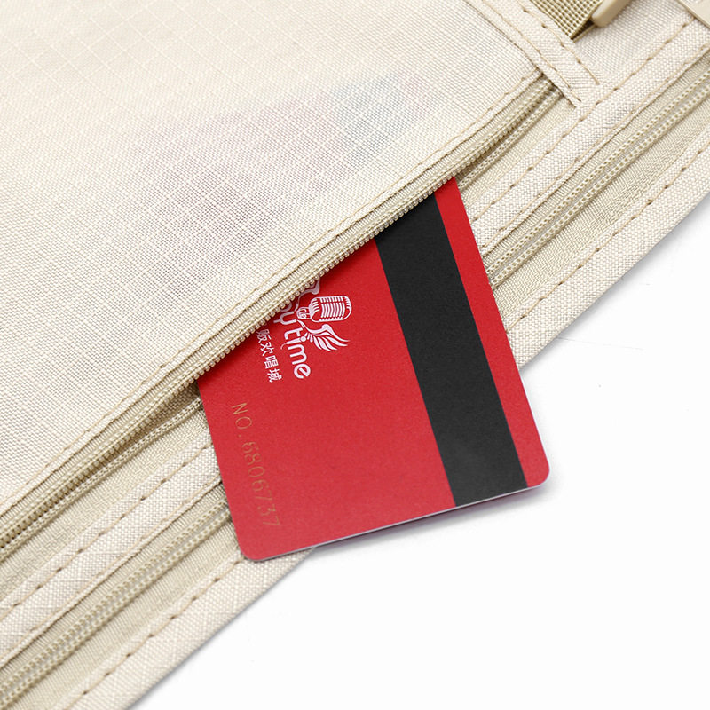 Custom sottile porta passaporto da viaggio portafoglio RFID blocco sublimazione