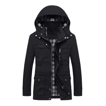 Men's mid-length pure cotton casual men's clothing Men's mid-length pure cotton casual men's clothing