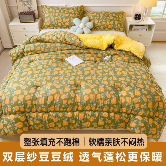 2025 new Doudou quilt Class A winter quilt spring and autumn quilt single student core thickened warm quilt in winter
2025 new Doudou quilt Class A winter quilt spring and autumn quilt single student core thickened warm quilt in winter