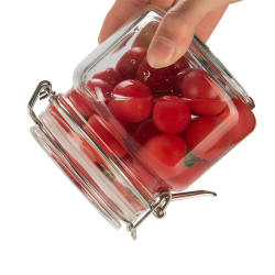 Household sealed jar with lid for glass wine brewing Household sealed jar with lid for glass wine brewing
