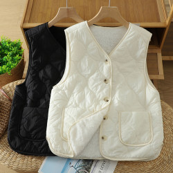 Sheep wool vest reversible vest thermal vest Sheep wool vest reversible vest thermal vest