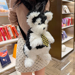 Autumn and winter plush fashionable and girly versatile doll cute cartoon Korean style 2025 women's backpack bag 
Autumn and winter plush fashionable and girly versatile doll cute cartoon Korean style 2025 women's backpack bag