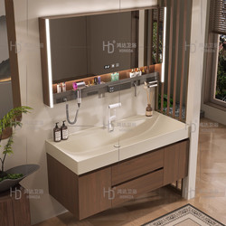 2025 New Model Antique-Style Gilt Stone Integrated Basin Bathroom Cabinet Combination Washbasin Sink Cabinet 2025 New Model Antique-Style Gilt Stone Integrated Basin Bathroom Cabinet Combination Washbasin Sink Cabinet
