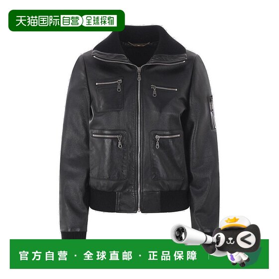 1 hour refundable Hong Kong direct mail Chloe Women's zipper short leather jacket CH25SCV11206 
1 hour refundable Hong Kong direct mail Chloe Women's zipper short leather jacket CH25SCV11206