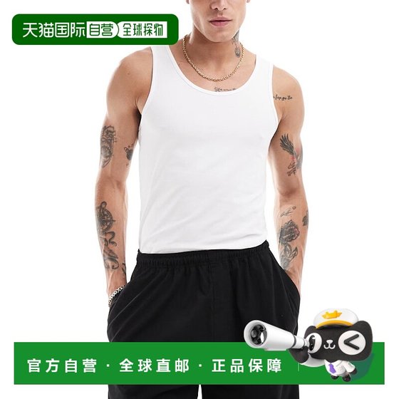 1h refundable Hong Kong direct mail ASOS men's basic design tight vest (white) white white
1h refundable Hong Kong direct mail ASOS men's basic design tight vest (white) white white