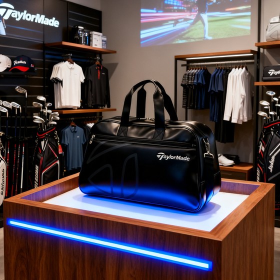 TaylorMade golf clothing bag, men's and women's lightweight clothing bag, portable golf bag, two-layer bag TaylorMade golf clothing bag, men's and women's lightweight clothing bag, portable golf bag, two-layer bag