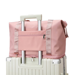 Travel Bag Can Be Attached to the Trolley Case, Large Capacity, Essential for Travel, Foldable, Lightweight, for Women Travel Bag Can Be Attached to the Trolley Case, Large Capacity, Essential for Travel, Foldable, Lightweight, for Women