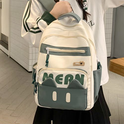 Schoolbags Junior High School Girls Large Capacity Women's Backpacks 2025 New High-Looking ins Style High School Student Backpacks Schoolbags Junior High School Girls Large Capacity Women's Backpacks 2025 New High-Looking ins Style High School Student Backpacks