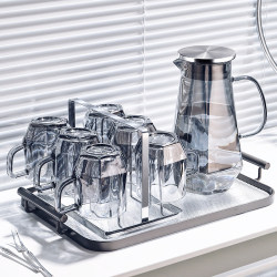 High-End Simple Modern Glass Cup Set for Home Use, Living Room Hospitality, High Temperature Resistant Tea Cup, Family Tea Cup High-End Simple Modern Glass Cup Set for Home Use, Living Room Hospitality, High Temperature Resistant Tea Cup, Family Tea Cup