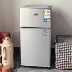 Chigo Mini Refrigerator Level 1 Energy Saving For Home Power Saving Small Rental Housing Dormitory Office Mini Double Door Refrigerator Chigo Mini Refrigerator Level 1 Energy Saving For Home Power Saving Small Rental Housing Dormitory Office Mini Double Door Refrigerator