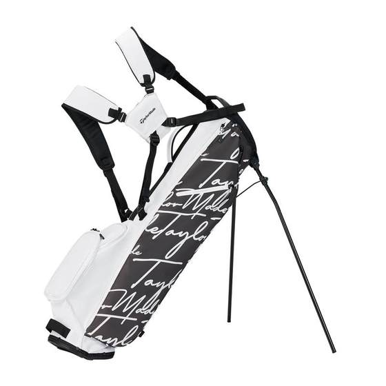TaylorMade Men's Golf Bag Three-Way Top Design Leg Locking Technology
TaylorMade Men's Golf Bag Three-Way Top Design Leg Locking Technology