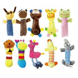 Pet Sound-Making Toy Dog Teething Plush Toy Teeth-Cleaning Bone Teddy Bichon Corgi Toy Pet Sound-Making Toy Dog Teething Plush Toy Teeth-Cleaning Bone Teddy Bichon Corgi Toy