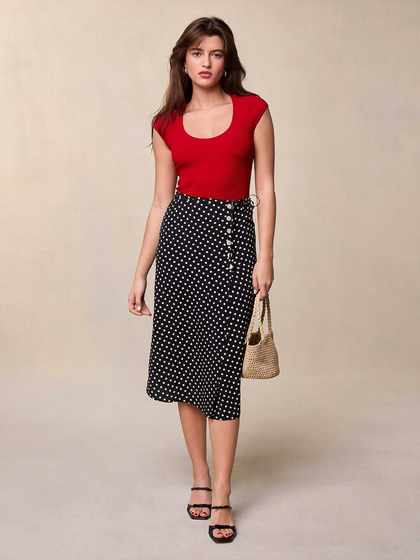 Ruler Rouje Summer New French Retro Niche One-piece Lace-up Skirt Retro Polka Dot Skirt Women
Ruler Rouje Summer New French Retro Niche One-piece Lace-up Skirt Retro Polka Dot Skirt Women