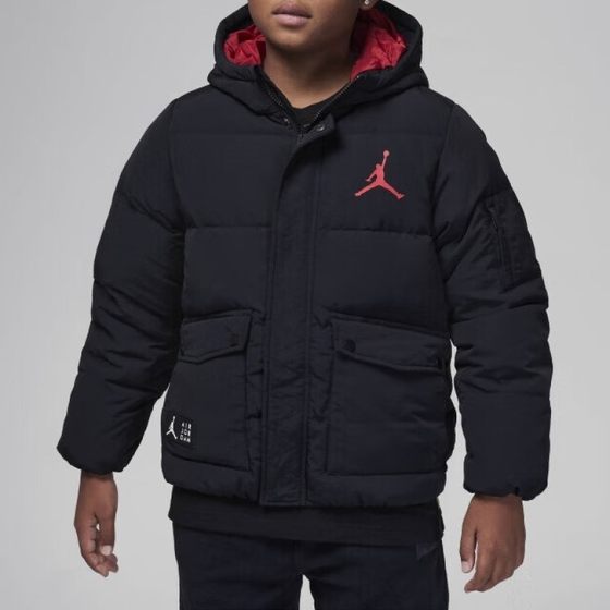 NIKE Nike Children's Clothing Jordan Workwear Sports and Casual Warm Hooded Down Jacket FV2824-010
NIKE Nike Children's Clothing Jordan Workwear Sports and Casual Warm Hooded Down Jacket FV2824-010