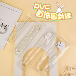 Anti-Oxidation Self-Sealing Bag Pvc Jewelry Sealing Bag Long Necklace Bracelet Dust-Proof Storage Transparent Self-Sealing Bag Thickened Anti-Oxidation Self-Sealing Bag Pvc Jewelry Sealing Bag Long Necklace Bracelet Dust-Proof Storage Transparent Self-Sealing Bag Thickened