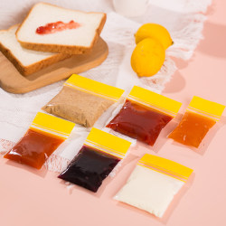 Transparent Ziplock Bag, Jam Takeaway Packaging Bag, Double-Sealed Sealing Bag, Seasoning Powder Leak-Proof Sealing Bag Transparent Ziplock Bag, Jam Takeaway Packaging Bag, Double-Sealed Sealing Bag, Seasoning Powder Leak-Proof Sealing Bag