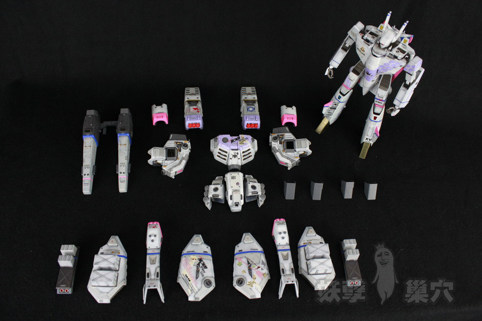 «Роботек» (Robotech) yamato 1/60 vf-1 完结纪念展示