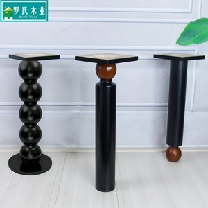French solid wood table legs bar peninsula table support legs solid wood furniture round feet mid-century style home dining table wooden legs 
French solid wood table legs bar peninsula table support legs solid wood furniture round feet mid-century style home dining table wooden legs