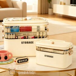 Medical box household multi-layer large capacity storage box Medical box household multi-layer large capacity storage box