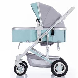 Ruizhi Newborn High-View Baby Stroller Can Sit and Lie Down, Lightweight Foldableing Two-Way Shock-Absorbing Baby Stroller Ruizhi Newborn High-View Baby Stroller Can Sit and Lie Down, Lightweight Foldableing Two-Way Shock-Absorbing Baby Stroller