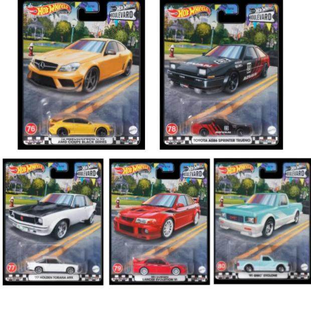 风火轮 Hotwheels 花园大道 霍顿 EVO AE Advan 奔驰 GMC HOT WHEELS