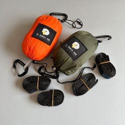 Exported to the Us, High-End Hot Item ! Ultra-Light Parachute Fabric Portable Outdoor Camping Double Widened Anti-Rollover Hammock Exported to the Us, High-End Hot Item ! Ultra-Light Parachute Fabric Portable Outdoor Camping Double Widened Anti-Rollover Hammock