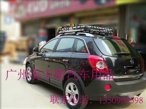 三菱帕杰罗V31 V32 V33行李架 猎豹越野车改装行李框 汽车车顶框高清图片