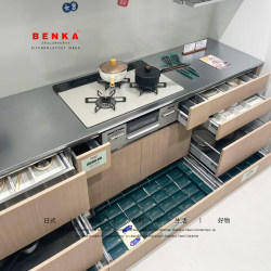 BENKA Japan-style high-end stainless steel cabinet customization BENKA Japan-style high-end stainless steel cabinet customization