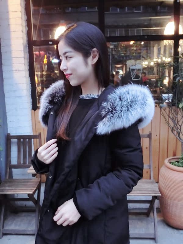 Женский пуховик Тяжелый вес супер теплая зима asm2013a/w конца градиента меховой воротник пальто куртка Женский пуховик Тяжелый вес супер теплая зима asm2013a/w конца градиента меховой воротник пальто куртка