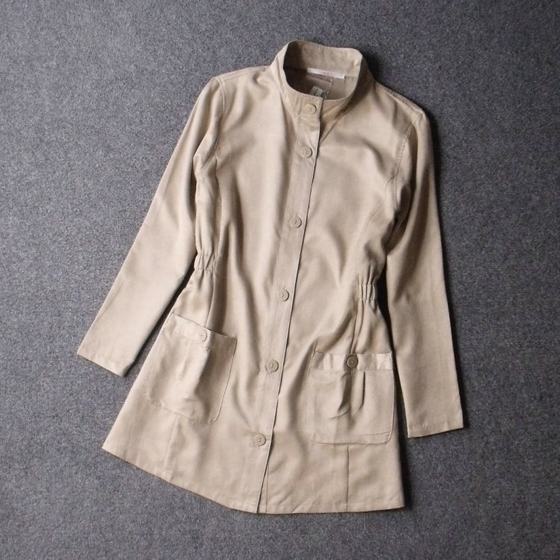 1165-Thin Trench Coat Coat, Foreign Trade, Japan's original single large size suede mid-length style, elastic and tight waist to make you look thin
1165-Thin Trench Coat Coat, Foreign Trade, Japan's original single large size suede mid-length style, elastic and tight waist to make you look thin