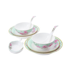 Magalonte Chinese Garden Tableware Set Magalonte Chinese Garden Tableware Set