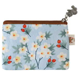 Mini Pocket Wallet, Fresh Cotton Fragmented Fabric Art Card Bag, Change Bag, Female Student Coin Storage Bag Mini Pocket Wallet, Fresh Cotton Fragmented Fabric Art Card Bag, Change Bag, Female Student Coin Storage Bag