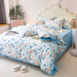 2024 All-Cotton Four-Piece Set Pure Cotton Bed Sheet Duvet Cover Bedding Trendy Style Fresh Fitted Sheet 100% Cotton Three-Piece Set 2024 All-Cotton Four-Piece Set Pure Cotton Bed Sheet Duvet Cover Bedding Trendy Style Fresh Fitted Sheet 100% Cotton Three-Piece Set