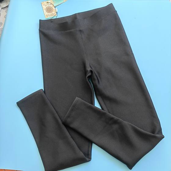 Three-fold clearance blue gold classic black gloss pants high waist plus velvet stretch slim fit warm leggings 350g
Three-fold clearance blue gold classic black gloss pants high waist plus velvet stretch slim fit warm leggings 350g
