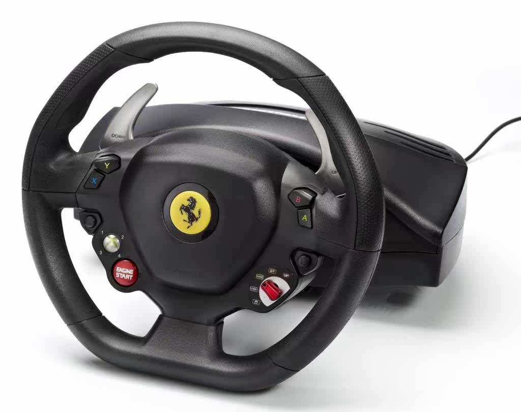 Руль 美国amazon代购 thrustmaster 法拉利 f458 意大利赛车方向盘